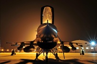 F-16 fighter jet